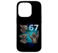 67 Meme Alien Howling at The Moon Six Seven Case for iPhone 14 Pro