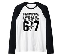 67 Meme Basketball Kids How Many Days Should You Practice Raglan Baseball Tee