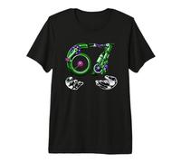 67 Meme Bicycle, Six Seven Bicycle 6-7 ciclyng Funny - Premium T-Shirt