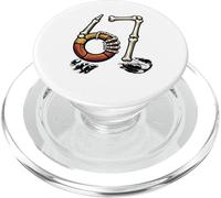 67 meme bones skeleton Sweatshirts t-shirt Six Seven PopSockets PopGrip for MagSafe