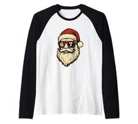 67 Meme Christmas Santa Brainrot 6 7 Six Seven Teen Boys Raglan Baseball Tee