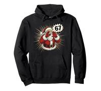 67 Meme Christmas Six Seven Santa Speaking Xmas Celebration Pullover Hoodie