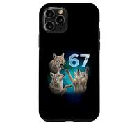 67 Meme Coyote Howling at The Moon Six Seven Case for iPhone 11 Pro