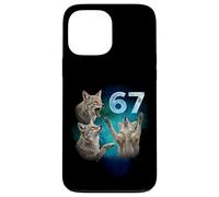 67 Meme Coyote Howling at The Moon Six Seven Case for iPhone 13 Pro Max