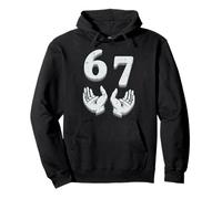 67 Meme Funny 6 7 Men Women Kids Boys Girls Youth Teen Pullover Hoodie
