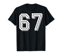 67 Meme Funny 6 7 Men Women Kids Youth Teen Boys Girls T-Shirt