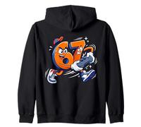 67 Meme Gamer With Controller Funny Gaming Kid Teen Young Zip Hoodie