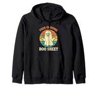 67 Meme Halloween Costume 6 7 Funny This Is Some Boo Sheet Zip Hoodie