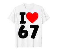 67 Meme I Love 67 Classic Logo T-Shirt