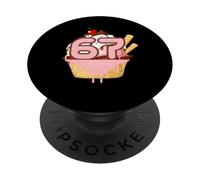 67 Meme Ice Cream Drip Six Seven Gen Alpha Slang Vibes PopSockets Adhesive PopGrip