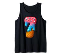 67 Meme Matching Couple Halloween Costume Ice Cream 7 Seven Tank Top