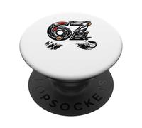67 Meme Motorcycle Sweatshirt Six Seven T-Shirt Hoodie PopSockets Adhesive PopGrip