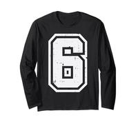 67 Meme Number 6 6th Men Women Kids Boys Girls Youth Teen Long Sleeve T-Shirt