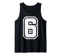 67 Meme Number 6 6th Men Women Kids Boys Girls Youth Teen Tank Top