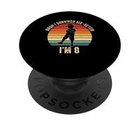 67 Meme Numbers Meme I`m 8 Year Old Birthday Bruh Six Seven PopSockets Adhesive PopGrip