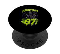 67 Meme Parents Halloween Costume Brain Rot 6-7 Six Seven PopSockets Adhesive PopGrip
