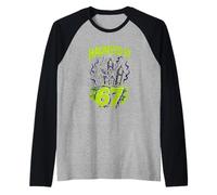 67 Meme Parents Halloween Costume Brain Rot 6-7 Six Seven Raglan Baseball Tee