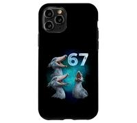 67 Meme Shoebill Howling at The Moon Six Seven Case for iPhone 11 Pro