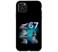67 Meme Shoebill Howling at The Moon Six Seven Case for iPhone 11 Pro Max