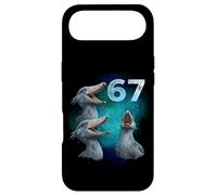 67 Meme Shoebill Howling at The Moon Six Seven Case for iPhone Air