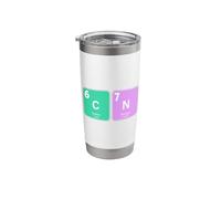 67 Meme Six Seven Funny Gen Alpha Slang Periodic Table Stainless Steel Insulated Tumbler