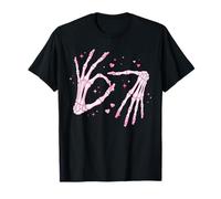 67 Meme Six Seven Skeleton Nail Tech Funny Manicurist Nail T-Shirt