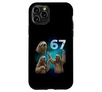 67 Meme Sloth Howling at The Moon Six Seven Case for iPhone 11 Pro