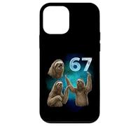 67 Meme Sloth Howling at The Moon Six Seven Case for iPhone 12 mini