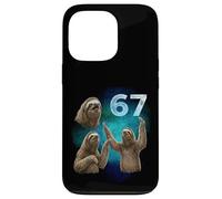 67 Meme Sloth Howling at The Moon Six Seven Case for iPhone 13 Pro