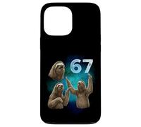 67 Meme Sloth Howling at The Moon Six Seven Case for iPhone 13 Pro Max
