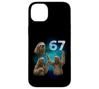 67 Meme Sloth Howling at The Moon Six Seven Case for iPhone 14 Plus
