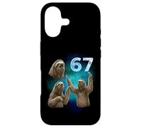 67 Meme Sloth Howling at The Moon Six Seven Case for iPhone 17