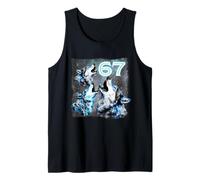 67 Meme Wolves Howling at The Moon 6-7 Tank Top