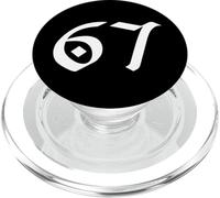 67 Middle East Classic Arabic Numeric Simple Meme Design PopSockets PopGrip for MagSafe