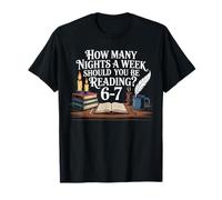 67 Nights Reading Meme for Bibliophiles English Teacher T-Shirt