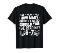 67 Nights Reading Meme for Bibliophiles English Teacher T-Shirt