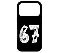 67 Nordic Folk Bird Flower Number Minimal Line Art Design Case for iPhone 17 Pro