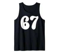 67 Number Six Seven Funny Meme Slang Teen Kids Matching Tank Top
