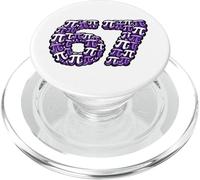 67 Pi Day 6 7 Filled With Pi Symbols Math Kids Teens Young PopSockets PopGrip for MagSafe