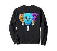 67 Pickleball Paddle Six Seven Ice Cream Drip Funny Sweatshirt