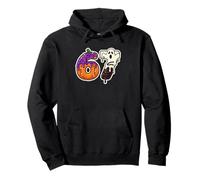 67 Pumpkin Ghost Halloween Candy Number Pullover Hoodie