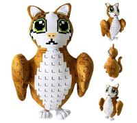 67 Puppets Brainrot Brown Owl, Adorable 67 Brainrot Plush, Brain Rot Plush, Steal A Brainrot Plush, Perfect Companion for Children and Babies, Gift for Kids Girl 3+ Years