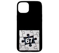 67 Puzzle Piece Six Seven Trend Case for iPhone 15 Plus