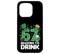 67 Reasons to Drink Funny St. Patrick’s Day Beer Case for iPhone 15 Pro