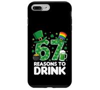 67 Reasons to Drink Funny St. Patrick’s Day Beer Case for iPhone 7 Plus/8 Plus