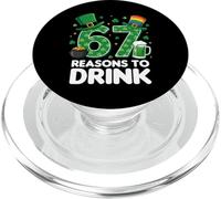 67 Reasons to Drink Funny St. Patrick’s Day Beer PopSockets PopGrip for MagSafe