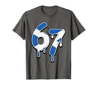 67 Scotland Six Seven Scots Flag T-Shirt