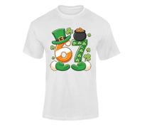 67 Shamrock T-Shirt - St. Paddy’s Day Tee,st patricks day Irish Top for Trendy Kids & Adults White XXL Style 02