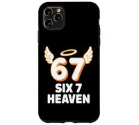 67 Six 7 Heaven Angel Wings Halo Birthday Case for iPhone 11 Pro Max
