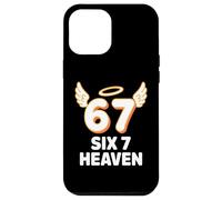 67 Six 7 Heaven Angel Wings Halo Birthday Case for iPhone 12 Pro Max